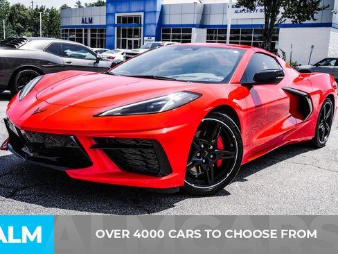Used 2024 Chevrolet Corvette Stingray Preferred Conv w/ Battery Protection Package RWD image 2