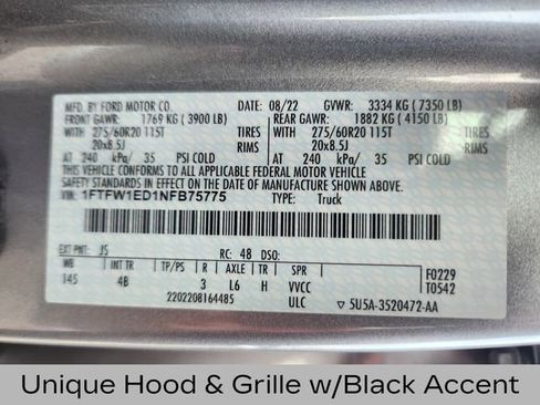 Used 2022 Ford F150 XLT w/ Equipment Group 302A High image 27