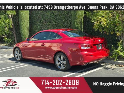 Used 2014 Lexus IS 350C w/ Navigation System Package RWD image 9