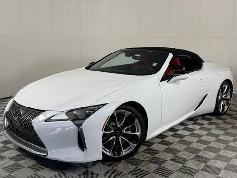 Used 2021 Lexus LC 500 Convertible w/ Touring Package RWD image 3