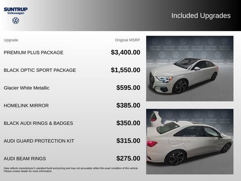 Used 2023 Audi A3 2.0T Premium Plus w/ Premium Plus Package AWD/4WD image 2