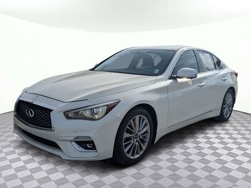 Used 2023 INFINITI Q50 Luxe w/ Cargo Package RWD image 5