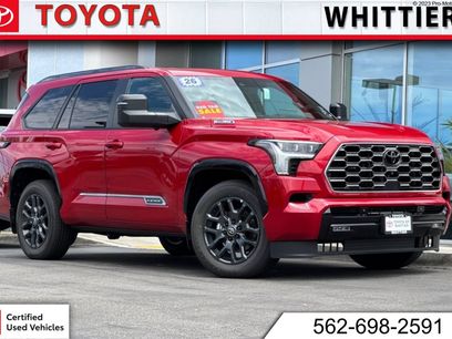 Certified 2026 Toyota Sequoia Platinum