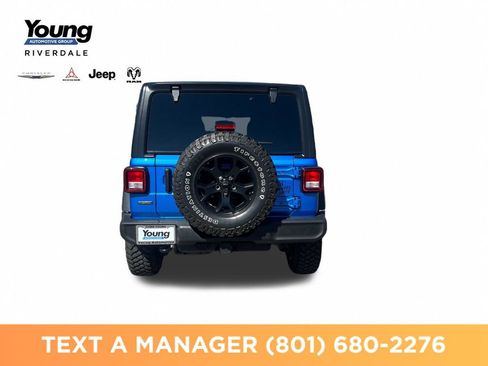 Used 2022 Jeep Wrangler Unlimited Sport AWD/4WD image 4