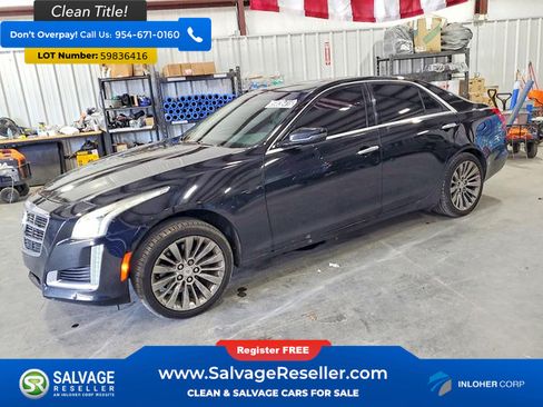 Used 2014 Cadillac CTS Luxury AWD/4WD image 1