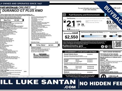 Used 2024 Dodge Durango GT