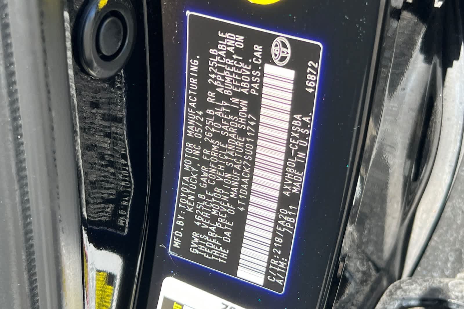 Certified 2025 Toyota Camry SE FWD image 32