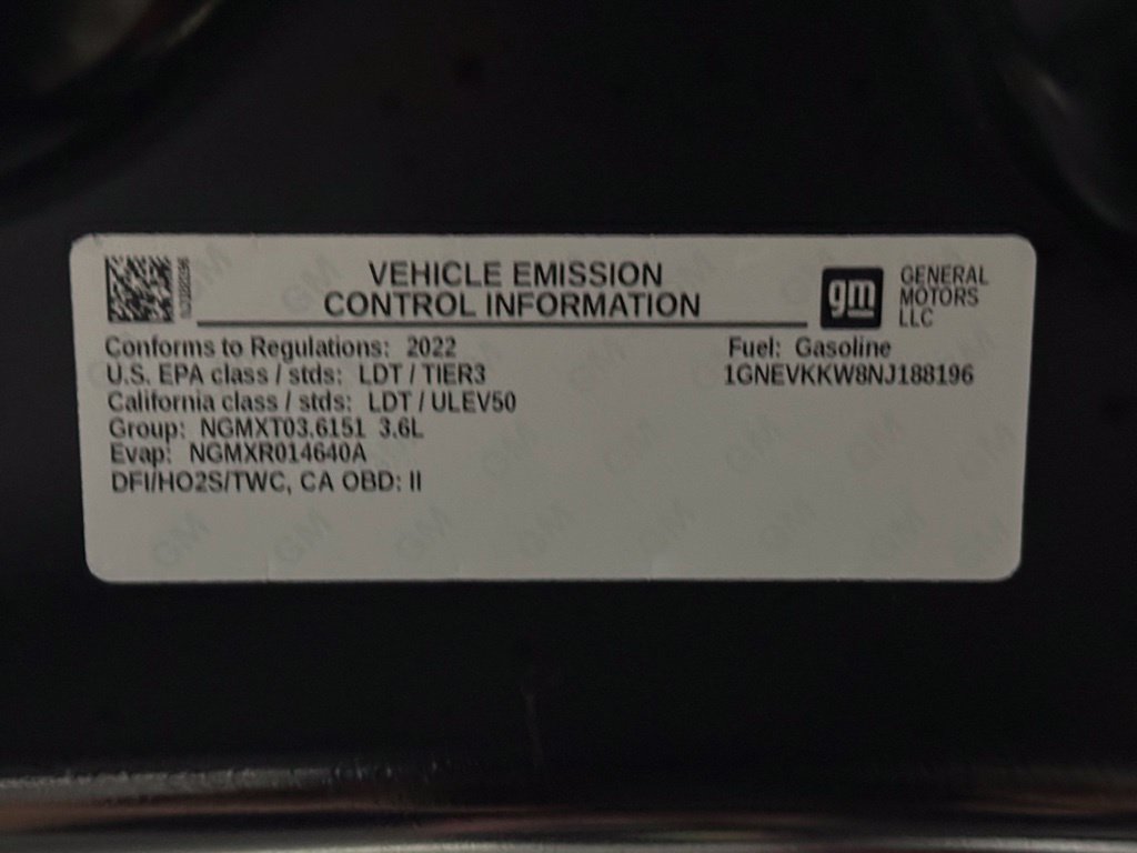 Used 2022 Chevrolet Traverse Premier w/ Redline Edition AWD/4WD image 37