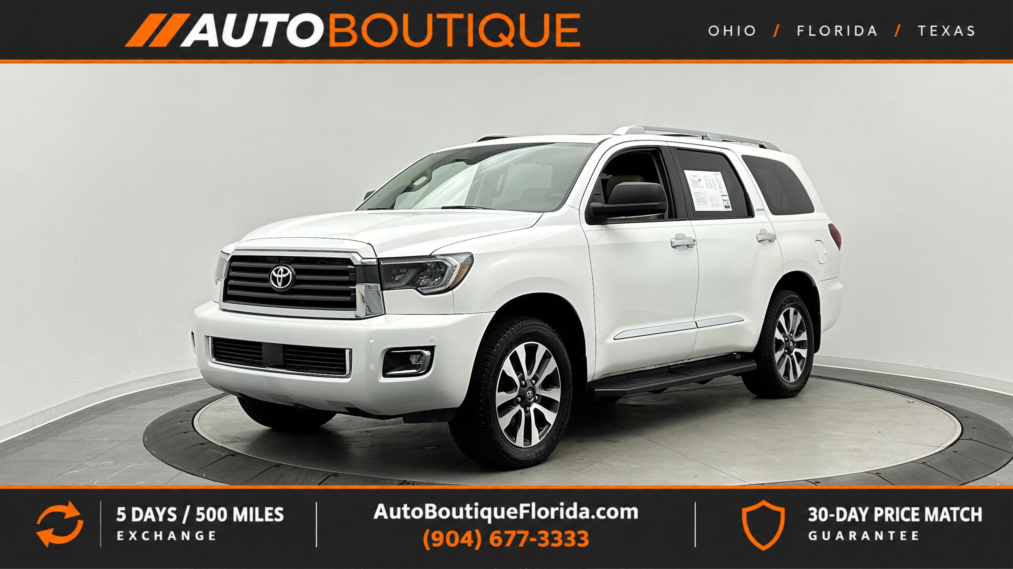Used 2018 Toyota Sequoia Limited w/ Safety & Convenience Package RWD image 1