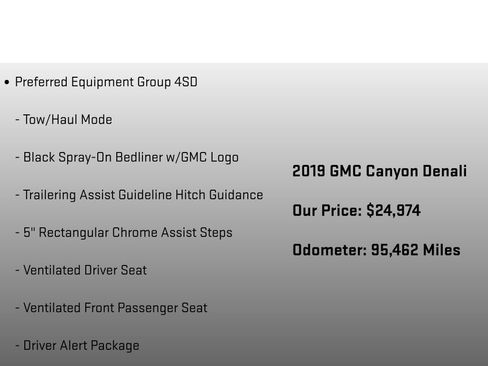Used 2019 GMC Canyon Denali AWD/4WD image 6