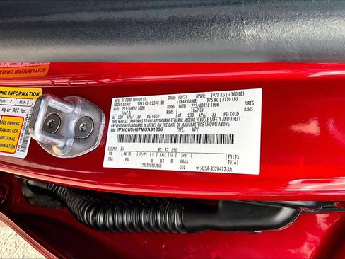 Used 2021 Ford Escape SEL FWD image 35