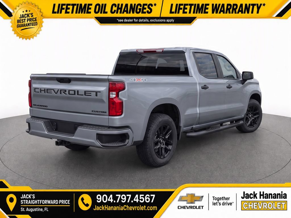 New 2026 Chevrolet Silverado 1500 Custom w/ Turbomax Blackout Package AWD/4WD image 5