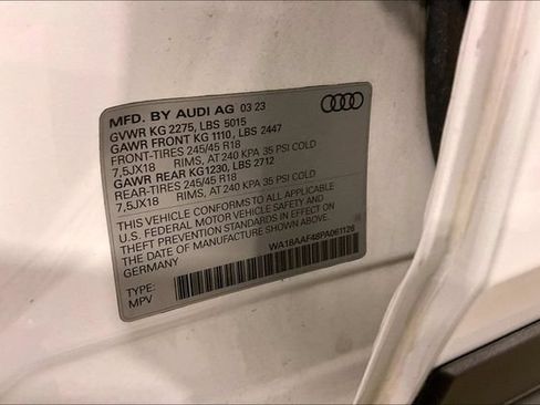Certified 2023 Audi A4 2.0T allroad Premium Plus w/ Premium Plus Package AWD/4WD image 35