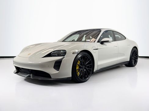 Used 2021 Porsche Taycan Turbo AWD/4WD image 1