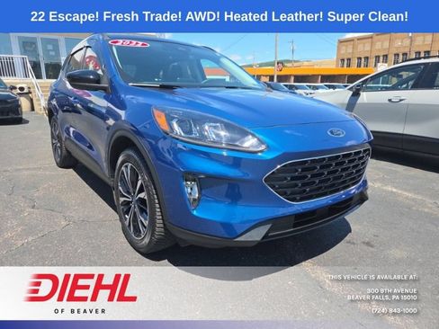 Used 2022 Ford Escape SEL w/ SEL Stealth AWD Package image 1