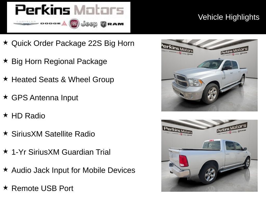 Used 2018 RAM 1500 Big Horn AWD/4WD image 8