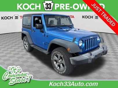 Used 2016 Jeep Wrangler Sport w/ Quick Order Package 24S