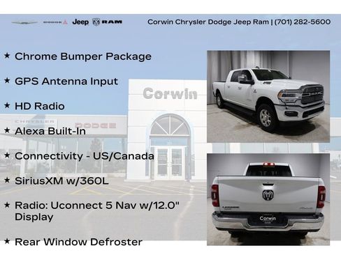 Used 2024 RAM 2500 Laramie w/ Chrome Bumper Package image 15