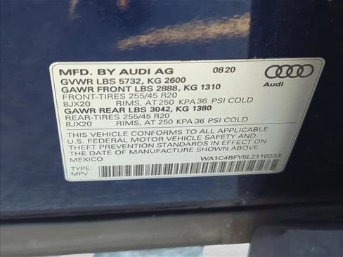 Used 2020 Audi SQ5 Prestige image 29