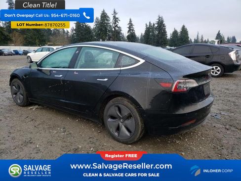 Used 2019 Tesla Model 3 AWD/4WD image 3