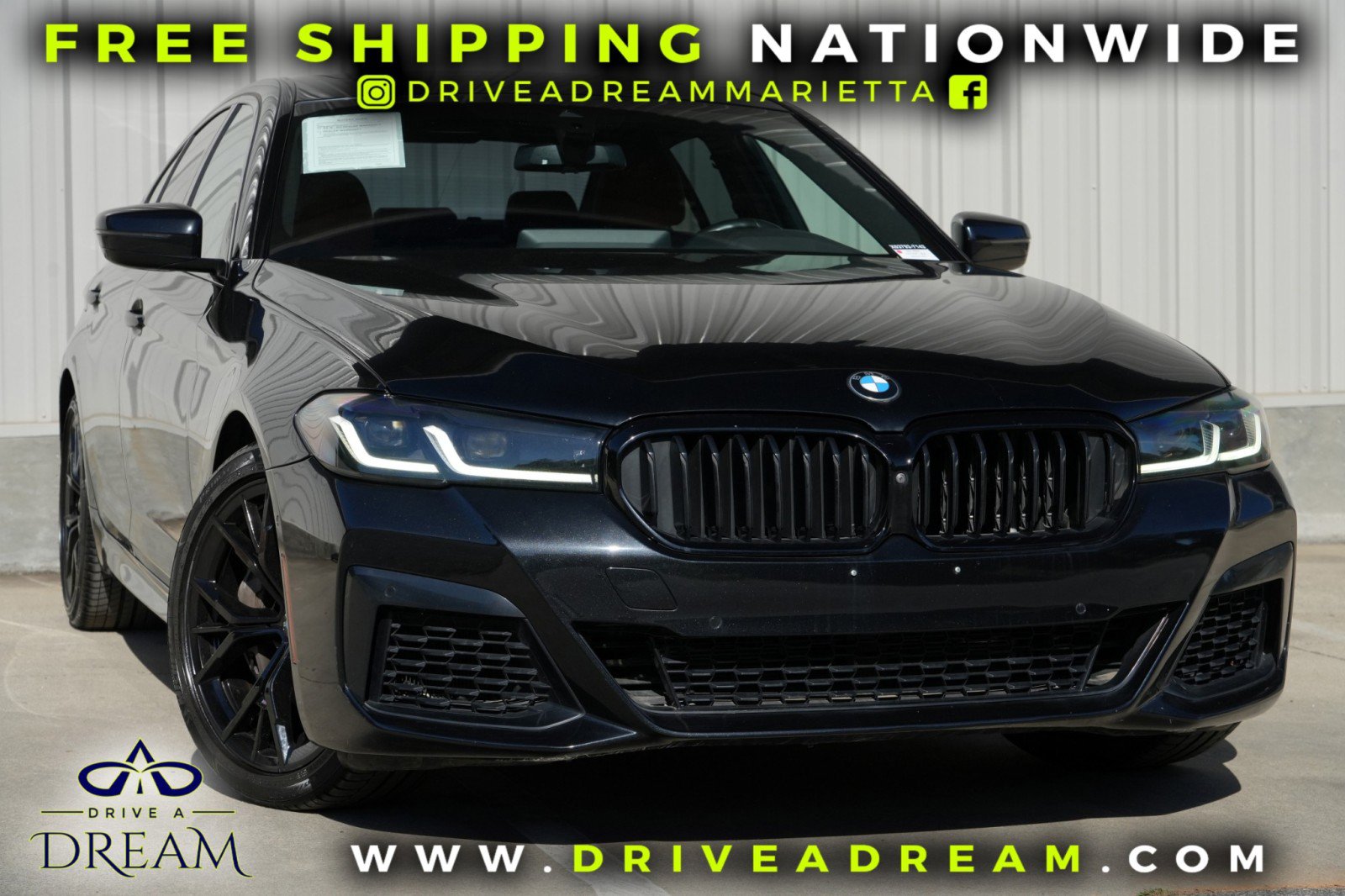 Used 2021 BMW 540i w/ M Sport Package RWD image 2