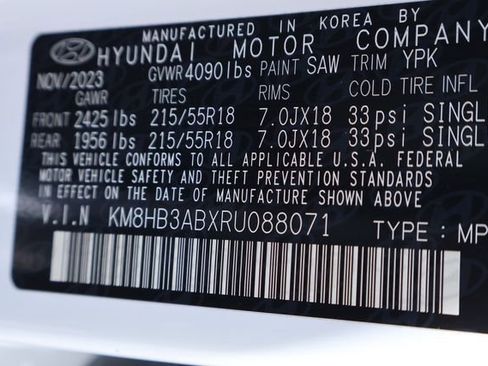 Used 2024 Hyundai Kona SEL FWD image 27
