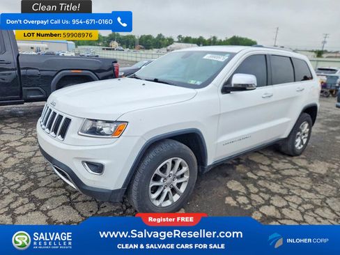 Used 2014 Jeep Grand Cherokee Limited w/ Trailer Tow Group IV AWD/4WD image 1
