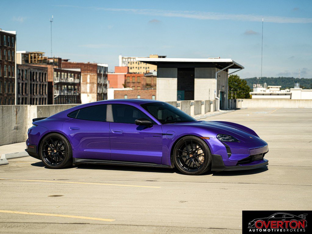 Used 2025 Porsche Taycan Turbo GT AWD/4WD image 1