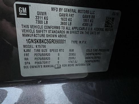 Used 2016 Chevrolet Tahoe LT image 33