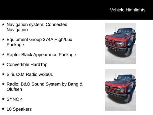 Used 2024 Ford Bronco Raptor AWD/4WD image 8