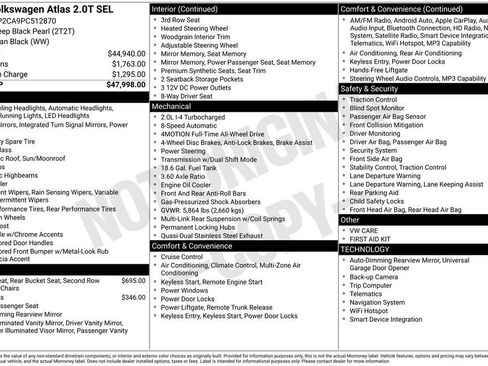 Used 2023 Volkswagen Atlas SEL image 36