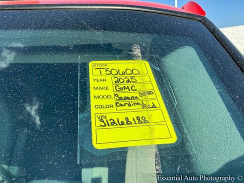 New 2025 GMC Savana 3500 Work Van w/ Driver Convenience Package image 17