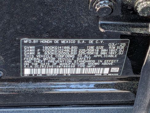 Used 2025 Honda HR-V Sport image 37