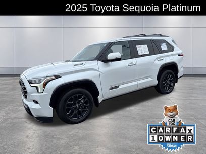 Used 2025 Toyota Sequoia Platinum