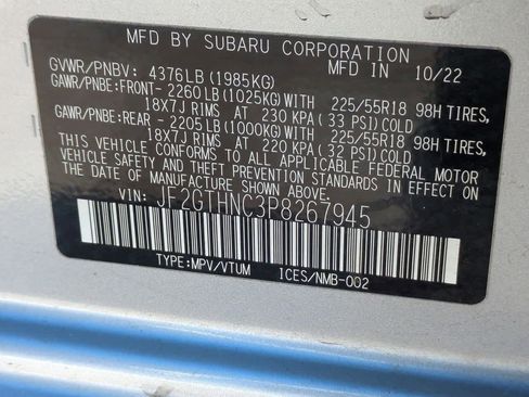 Used 2023 Subaru Crosstrek 2.5i Limited image 37