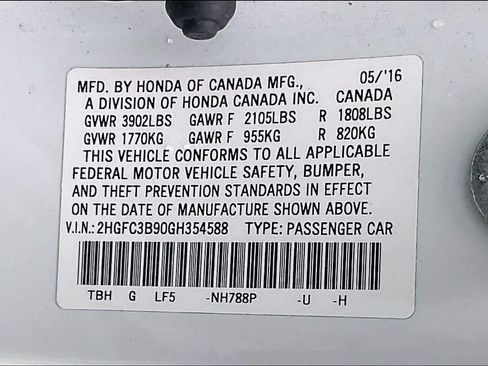 Used 2016 Honda Civic Touring image 33