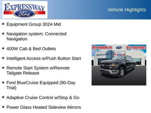 Used 2024 Ford F150 XLT w/ Equipment Group 302A MID image 2