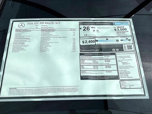 New 2026 Mercedes-Benz GLC 300 4MATIC image 22