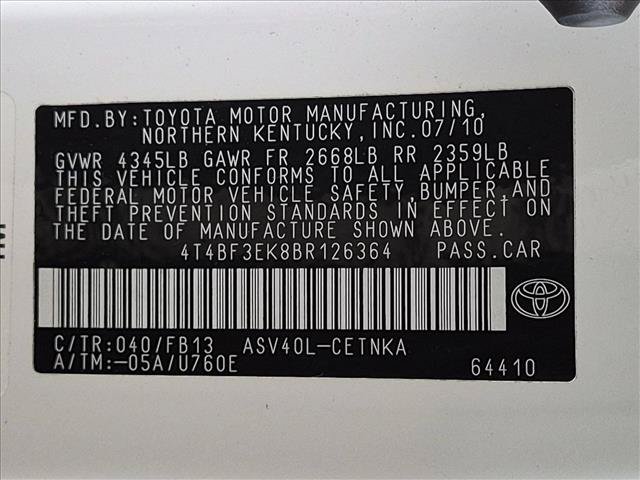 Used 2011 Toyota Camry LE FWD image 24
