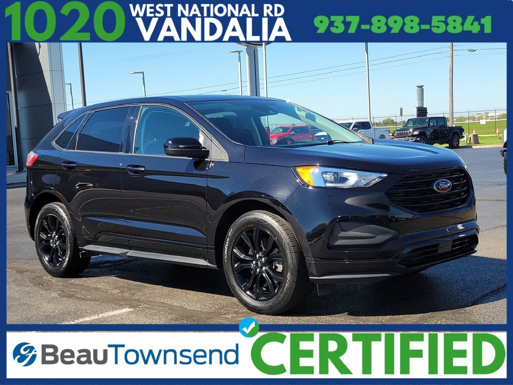 Certified 2024 Ford Edge SE w/ Black Appearance Package AWD/4WD 360° Tour