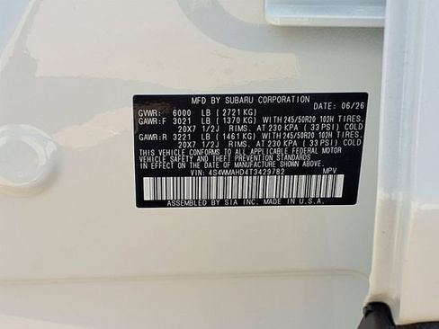 New 2026 Subaru Ascent Limited Bronze AWD/4WD image 10