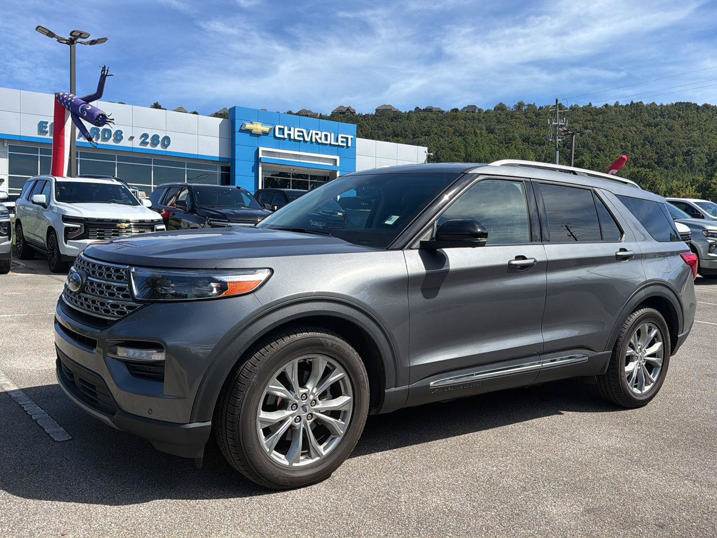 Used 2021 Ford Explorer Limited w/ Equipment Group 301A RWD image 1