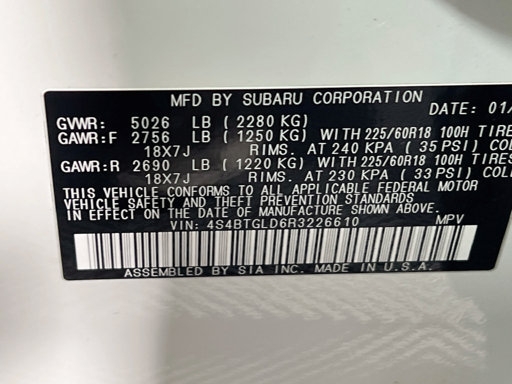 Used 2024 Subaru Outback Onyx Edition XT AWD/4WD image 28