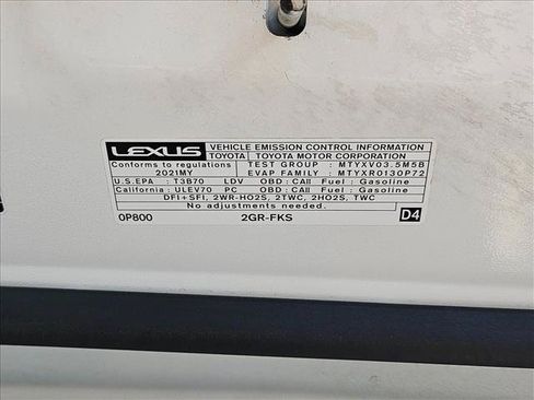 Used 2021 Lexus ES 350 w/ Premium Package FWD image 24