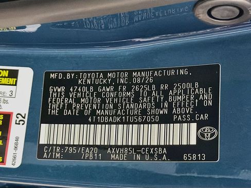 New 2026 Toyota Camry SE w/ Convenience Package AWD/4WD image 28