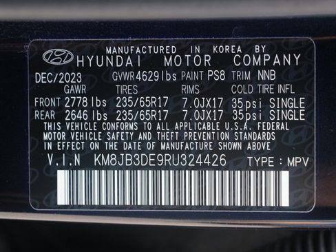 Used 2024 Hyundai Tucson SEL FWD image 25