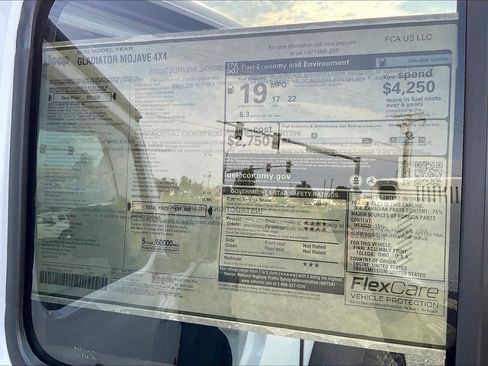 New 2025 Jeep Gladiator Mojave w/ Safety Group image 16