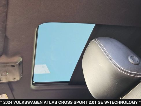 Used 2024 Volkswagen Atlas Cross Sport SE w/ Panoramic Sunroof Package FWD image 38