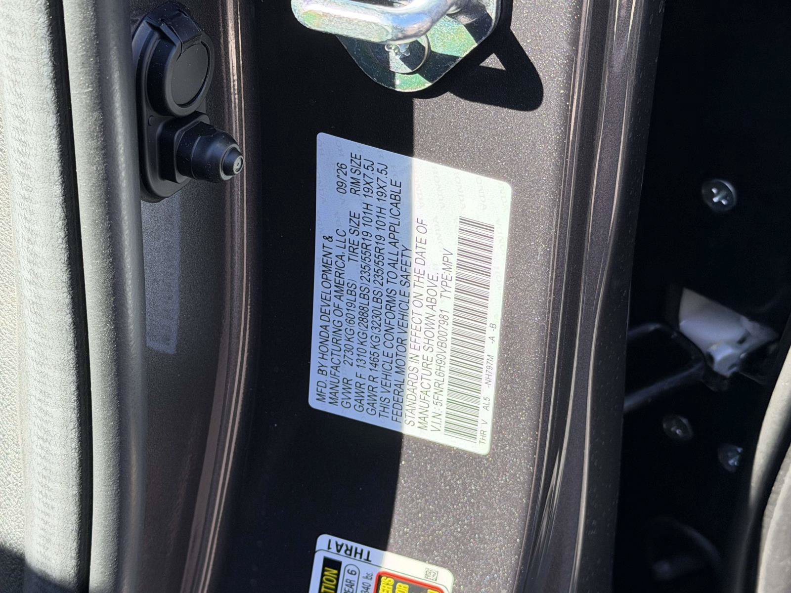 New 2027 Honda Odyssey Elite image 20