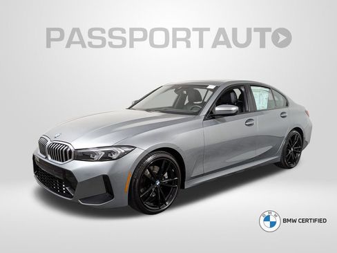 Certified 2023 BMW 330i xDrive Sedan w/ M Sport Package image 1